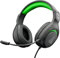THE G-LAB Korp Yttrium Gaming-Headset für PC, PS4, PS5, Xbox, Switch, Gaming-Headset mit Mikrofon, faltbar, Mikrofon, Stereo, Gamer-Headset, Starke Bass-Mikrofon, 3,5 mm Klinkenstecker (Grün)