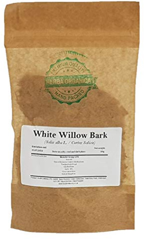 Corteccia di Salice Bianco / Salix Alba L / White Willow Bark # Herba Organica # Corteccia di Salice da Pertiche (50g)