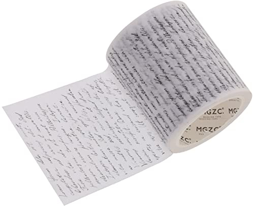 Supvox Vintage Washi Tape dekorative breite Washi Klebeband für DIY Scrapbooking Kunsthandwerk 50mm