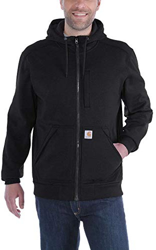 Carhartt För Män Tröja Wind Fighter™ Sweatshirt , svart , XS