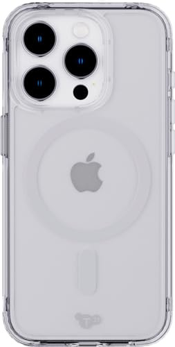 tech21 Evo Clear case Compatible with MagSafe for iPhone 15 Pro - Impact Protection Case - Clear