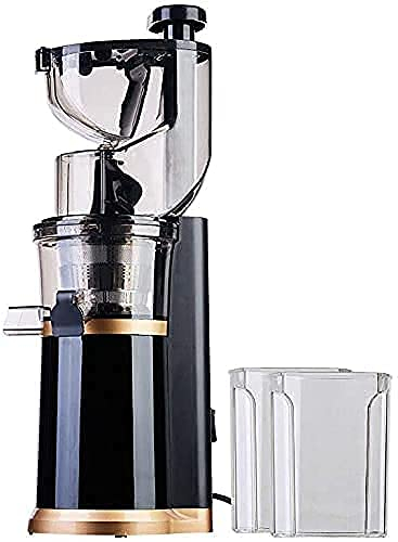 CRBUDY Máquinas exprimidoras, exprimidor de masticación Lenta, exprimidor de Prensa en frío, exprimidor Vertical de Alto Rendimiento, fácil Limpieza, función silenciosa, sin BPA