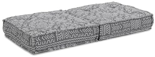 vidaXL Sofá Modular Geométrico Manual Gris Claro 70 x 70 x 36 cm Tela, Sala de Estar, Sofá Modular Moderno, Sofá Adaptable, Asientos Flexibles, Mobiliario de Lounge de Lujo para Decoración y Comodida