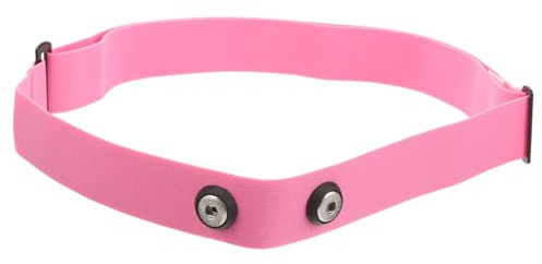 UPKOCH Correa Elástica Ajustable para Monitor de Pecho Banda Deportiva Multifuncional Resistente y Reutilizable Compatible con Monitores Color Rosa Reemplazo Cómodo y Seguro