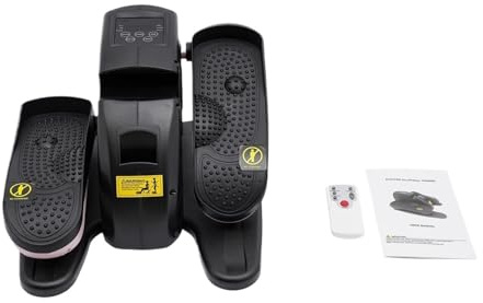 Máquina Elíptica Eléctrica Debajo del Escritorio For Entrenamiento En La Oficina Casa, Control Remoto Y Pantalla LCD For Ejercicio De Piernas Mientras Trabaja Alivia La Fatiga