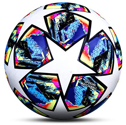 LDLXDR Turnierbälle für Fußball- Trainingsball jeder Größe 5 4 Offizielles Spiel Erwachsene Fußball Futsal Professional Club Team