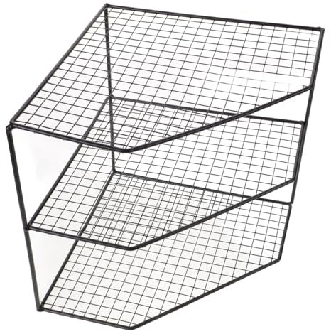 TIDTALEO Scaffale Portaoggetti Per Pentole Scaffale Per Lavello Organizer Per Pentole Da Cucina Strati Ripiano Espositivo Angolare