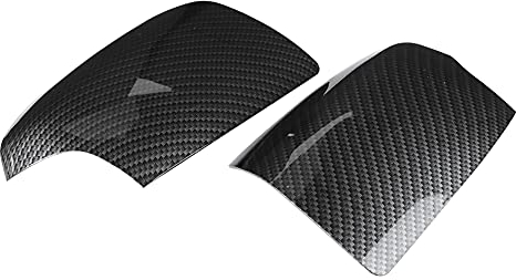 Spiegelkappen, 1 Paar Rückspiegelverkleidung Fd4247423 Fd4247424 Passend für Focus Mk2 2005-2008(Carbon-Muster)