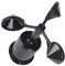 Toddmomy Anemometer Housing Wind Measure Device Shell Wind Anemometer Shell Hunter Supply Shell Wind Indicator Supplies Shells Part Wind Vane Outdoor Aluminum Outdoors Exterior Black Abs