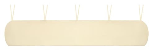 JDMA Housse de protection étanche pour auvent - 6 m - Pour store mobile - Demi-caisson - Marquise sur pied - Auvent autoportant, etc (beige, 2)