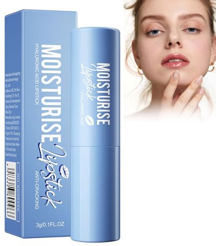 Rostblant Balsamo per labbra, Balsamo per labbra all'acido ialuronico, nutrimento profondo delle labbra, cura e protezione delle labbra all'acido ialuronico, idratazione, balsamo per labbra