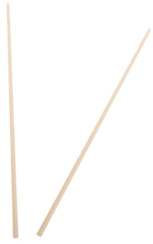 MAGICLULU Soportes de Varilla de Bambú para Sillas de Director, 2 Piezas, Accesorios Resistentes para Marco de Asiento, Recambios para Sillas de Lona, Uso en Hogar y Exteriores