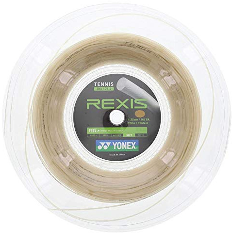 Yonex rexis Tennissaiten Spule Off Weiß (), Unisex, 16L