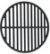 KAMADO BONO - Griglia in Ghisa per Barbecue, Diametro 26 cm, Facile da Pulire, Griglia per BBQ, Compatibile con Dispositivo Picnic