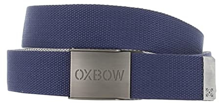OXBOW - Ceinture sangle reversible - Bleu marine - Taille Unique - Ceinture