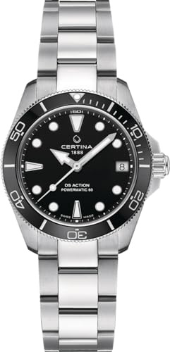Certina DS ACTION Lady C032.007.11.051.00 Montre Automatique pour femmes Réserve de marche de 80 heures