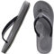 COFACE Womens Flip Flops with Arch Support Comfort Beach Thong-Sandals for Woman Lightweight Orthopedic Ladies Flipflops for Plantar Fasciitis Size 5 grey