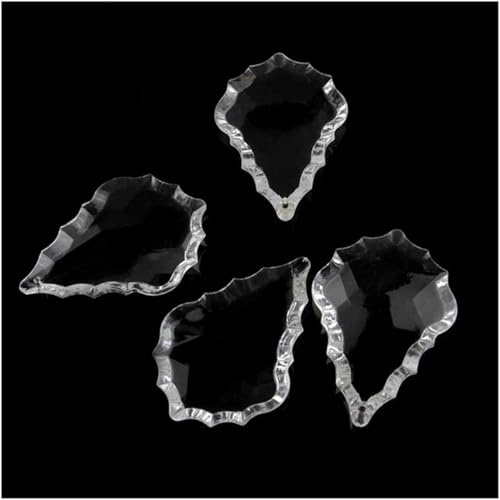 Acrilico Foglia D'acero Prisma Parti Della Lampada for La Casa Parti di Nozze Decor Cristalli pendenti per la decorazione,Cristalli pendenti Prismi 100 pz 38mm 70mm 10 pz Lampadario
