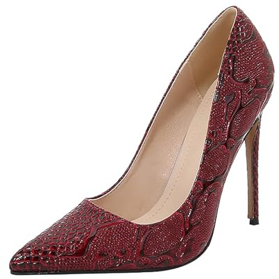 Sexiga höga klackar för kvinnor, lackpumps svarta damer stilett elegant latin dansskor barfota sommarskor med klack avslappnade arbetsskor affärskvällor PU-läder högklackade skor