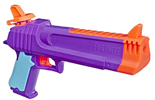 Super soaker E6875EU4 Fortnite HC-E Nerf Spielzeug-Wasserblaster – Überraschendes Nassspritzen – Kapazität von 218 ml – Für Jugendliche und Erwachsene, Mehrfarbig, Box size: 28 x 23 x 6.5cm