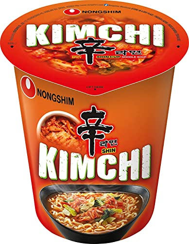Nongshim Kimchi Cup Noodles (6 Count)