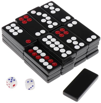 tuwiwol Autentisk traditionell kinesisk Pai Gow Paigow Kakelset Domino-spel Spännande och lärorikt för alla åldrar