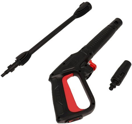 Kit di ricambio con pistola e lancia per idropulitrice ad alta pressione, 2350 psi, con sistema di connessione rapida, ugello a spruzzo regolabile e ugello turbo per Bosch, AQT, Black & Decker