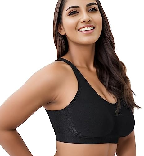 Celyssia Soutien-Gorge FirmLift sans Armatures – Grand Maintien Poitrine, Ultra Confort Quotidien Invisible