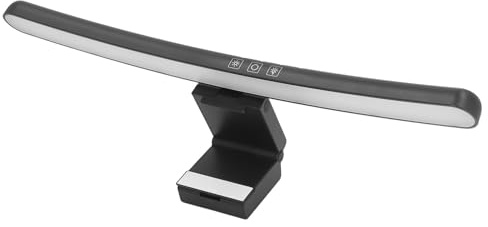 Dpofirs Monitor Light Bar, Mjuk Oskälande Belysning Touch Remote Control Eye Friendly LED Monitor Lamp Asymmetric For Computer