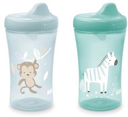 NUK® Advanced Lot de 2 gobelets à bec rigide 300 ml