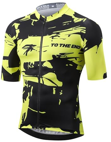 UGLY FROG FBADeSJ 2024 Herren Radtrikot Fahrradtrikot Kurzarm, Fahrradbekleidung Fahrrad Trikot T Shirt für Männer, Atmungsaktive Cycling Jersey Schnell Trocknen Radsport Bekleidung
