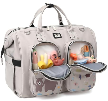 Pomelo Best Baby Changing Bag with Pram Clips and Changing Mat
