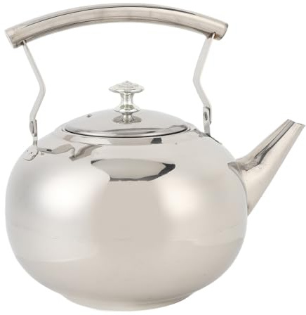 Rostfritt Stål Tepanna, Visselpipan Påminnelse Rostfritt Stål Te Vattenkokare Fint Filter för Kök (1.0L/1000 ml) (1,5L/1500 ml) (2.0L/2000 ml)