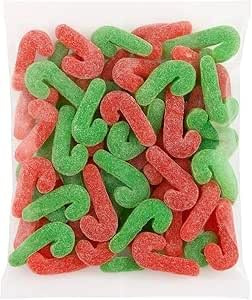 Strawberry Flavour Vegan Gummy Sweets Soft Chewy Jelly Pieces Sugar Coated Red Shaped Fruity Snack Sharing Treat Party Table Pick and Mix Dessert Decoration (1kg)