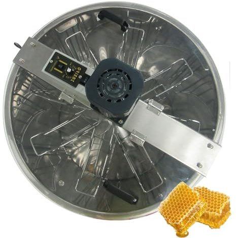 Honey Extractor,Bee Hive,Beekeeping Supplies,53 Gallon Electric Honey Extractor, 8 Frame Stainless Steel Honeycomb Drum Spinner with Adjustable Speed