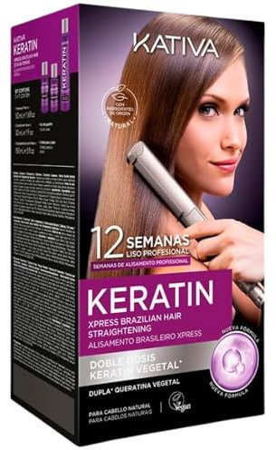 Kativa Kit lisciante brasiliano XPRESS (confezione italiana)