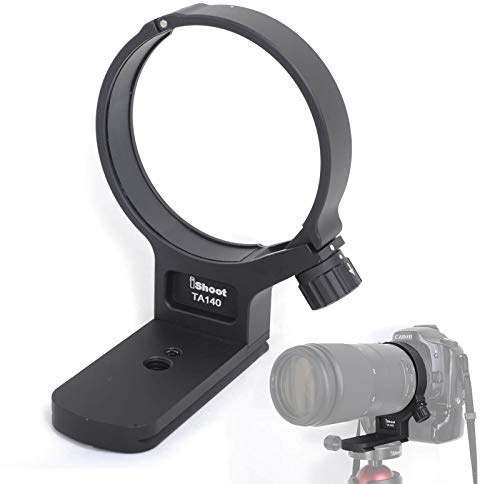 iShoot Collare per obiettivo Anello di montaggio per treppiede compatibile con Tamron 100-400mm f/4.5-6.3 Di VC USD (A035), Porta Staffa di Supporto Lenti è Arca-Swiss Fit Piastra a Sgancio Rapido