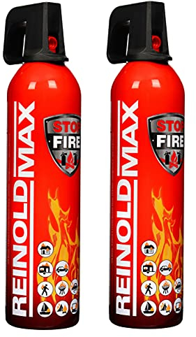 IWH 2 x Feuerlöschspray - Reinoldmax auch für Fettbrände-wiederverwendbar, 2 x 750 ml