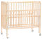 Fillikid 2in1 Beistellbett, Stubenbett Nino (auch für Boxspringbetten geeignet) - Natur
