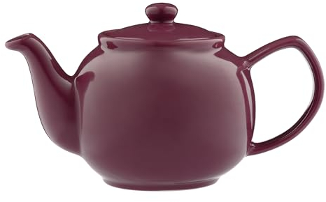 Price & Kensington Théière en grès de 110 cl, 6 tasses, magenta profond, ton rose-violet