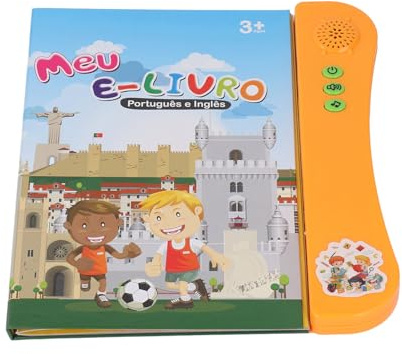 Livre Sonore Anglais Portugais, Jouet D'apprentissage des Langues Bilingues, Livre éducatif Interactif avec Pages Effaçables (RiToEasysports82txhyqzaw-12)