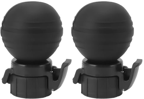 Soda Bottle Lid, Silicone Bottle Pump Cap Air Pump Lid Fizz Keeper Beer Coke Saver Drink Bottle Tops Reusable Beverage Bottle Sealer Manual Inflation Bottle Stopper (2pcs Black)