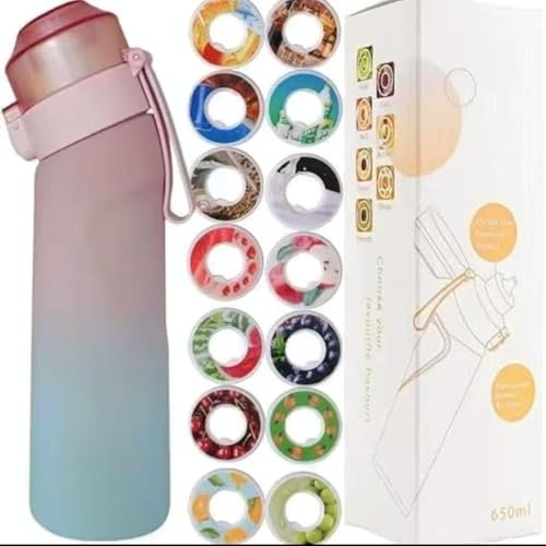 650 ml Sport-Wasserflasche mit Pods in 14 Geschmacksrichtungen, aus hitzebeständigem Tritan-Material. Natürliches Fruchtaroma sorgt für sicheres und leckeres Trinken. 0 Zucker, 0 Kalorien
