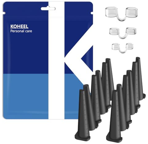 KOHEEL DR Dilatatore Nasale Antirussamento Uomo, Dispositivo Anti Russamento con 9 Regolazioni, Air Vita Naso per Russare Rimedi Efficaci, Migliora la Respirazione Nasale (6 Pezzi)