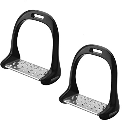 PODSJD Estribos para Equitación en Aluminio con Goma Antideslizante y Acero Inoxidable, 1220g, Multicolor – Máxima Seguridad y Durabilidad para Deportes Ecuestres y Uso