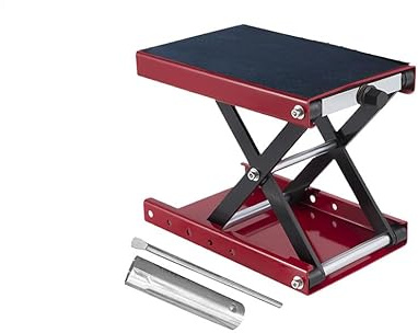 Generisch Ponte Sollevamento Moto - Sollevatore A Con Ampia Piattaforma Moto Cavalletto Di Lavoro | Robusto Hub Rapido Da Tavolo Per La Manutenzione E La Riparazione