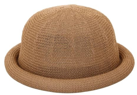 XUCZHAI kvinnlig svamp kant Fedoras bomull linne stickad sommar höst trilby hatt kupol plommonstop kvinnor hattar