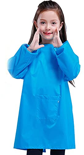 VIFINE Kids Waterproof Artist Painting Apron, Children's Art Smock, Long Sleeve Children Apron