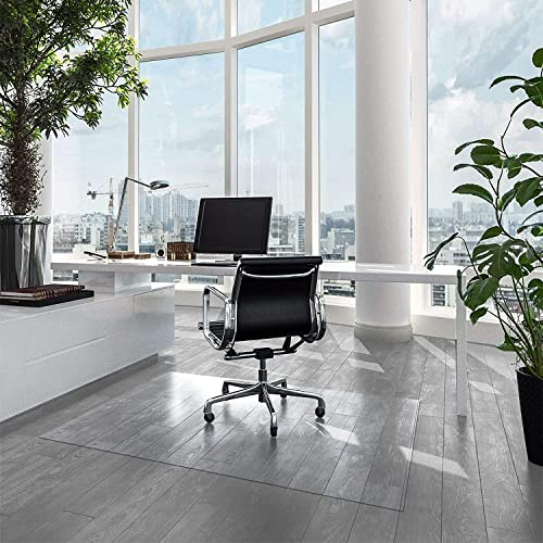 KARAT Neo - Tappetino protettivo per pavimenti duri – Tappetino per sedia, 90 x 100 cm, colore: Trasparente