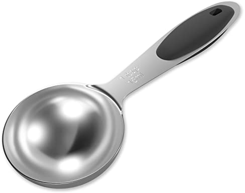 LEIFENY 1 msk (3 tsk | 15 ml |15 cc| 14 g) enkel måttsked, individuella skedar i rostfritt stål, endast skedar med långa handtag